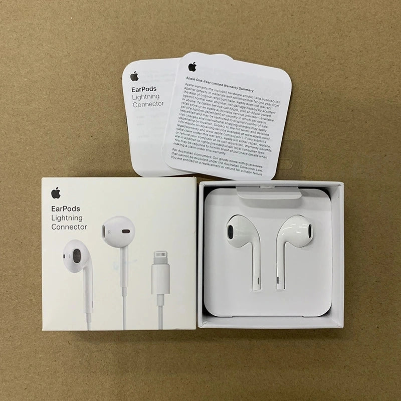 2022 Wholesale Top Quality Earbuds Earphones Lighting for iPhone with Factory Price