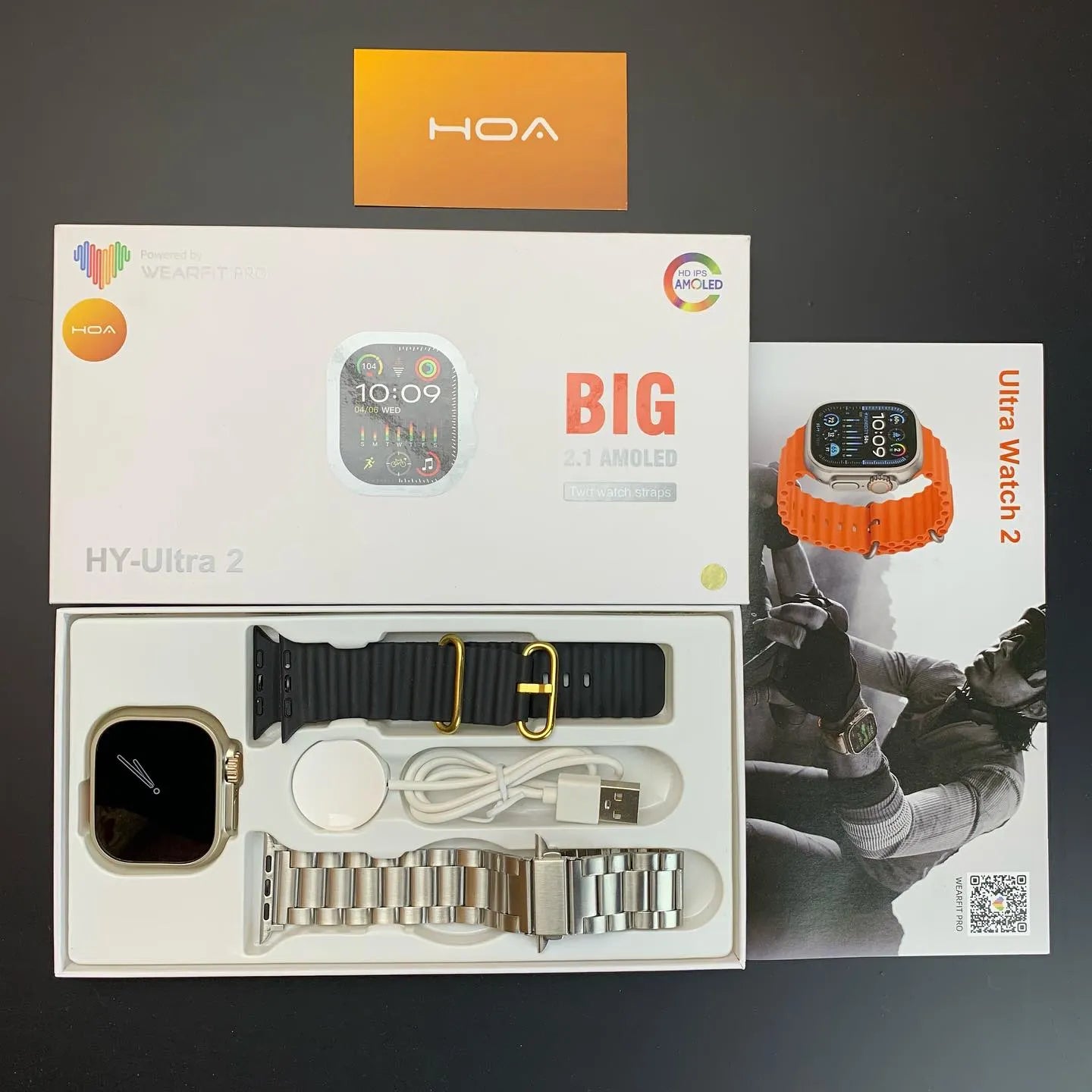 HY Ultra 2 | 2 in 1 Smart Watch